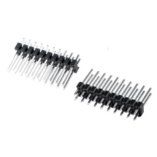 HARWIN M20 Series 20 Contact Straight Through Hole Pin Header, 2.54 mm Pitch, 2 Row, Unshrouded M20-9971046