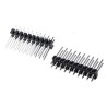 HARWIN M20 Series 20 Contact Straight Through Hole Pin Header, 2.54 mm Pitch, 2 Row, Unshrouded M20-9971046