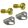 TE Connectivity AMPLIMITE Series Steel Male Screw Retainer for Use With D-Sub Connector 5745647-1