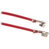 HARWIN Crimp Wire, Unterminated Red PVC Jacket 0.3 m Cable Length 28AWG M40-9020099