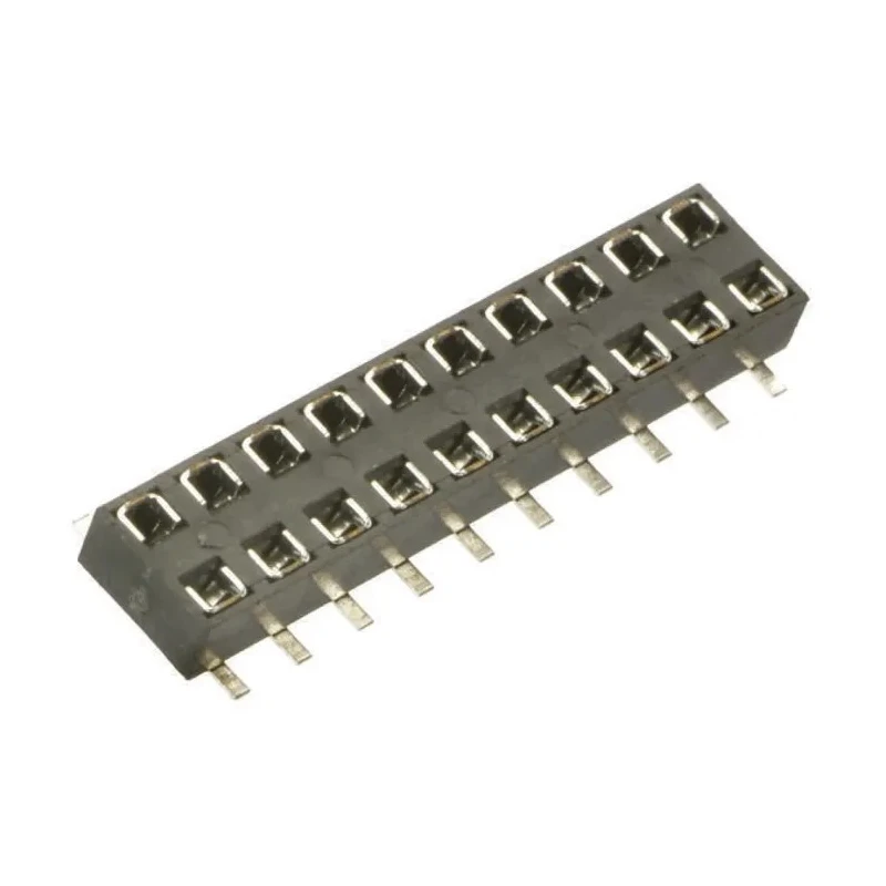 HARWIN M22-63 Series Straight Surface PCB Socket, 24-Contact, 2 Row, 2 mm Pitch Solder M22-6361242