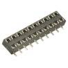 HARWIN M22-63 Series Straight Surface PCB Socket, 24-Contact, 2 Row, 2 mm Pitch Solder M22-6361242