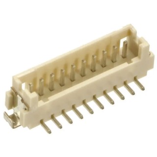 HARWIN M30 Series Straight Surface PCB Header, 4 Contacts, 1.25 mm Pitch, 1 Row, Shrouded M30-6000446