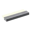 HARWIN M20 Series Straight Through Hole PCB Socket 40-Contact 2 Row 2.54 mm Pitch M20-6152005