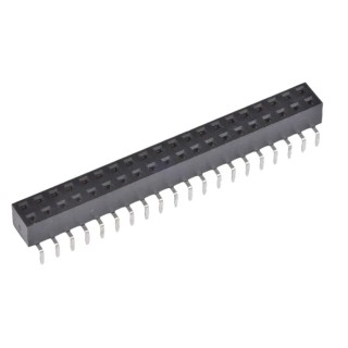 HARWIN M20 Series Straight Through Hole PCB Socket 40-Contact 2 Row 2.54 mm Pitch Solder M20-7852042