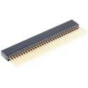 HARWIN M20 Series Straight Through Hole PCB Socket 64-Contact 2 Row 2.54 mm Pitch Solder M20-6103245