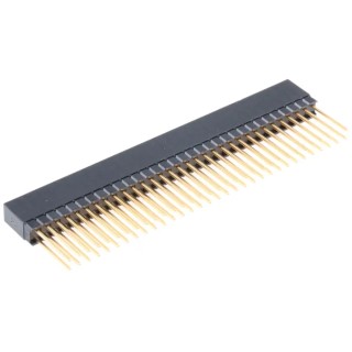HARWIN M20 Series Straight Through Hole PCB Socket 64-Contact 2 Row 2.54 mm Pitch Solder M20-6103245