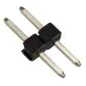 HARWIN M22 Series Straight Through Hole Pin Header 2 Contacts 2 mm Pitch 1 Row Unshrouded M22-2010205