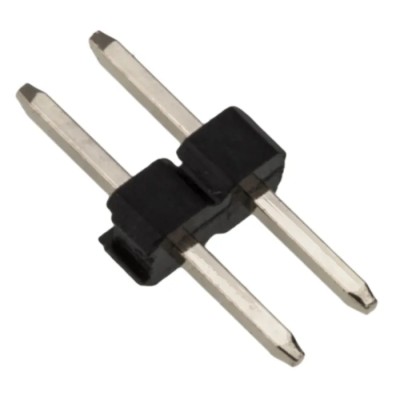 HARWIN M22 Series Straight Through Hole Pin Header 2 Contacts 2 mm Pitch 1 Row Unshrouded M22-2010205