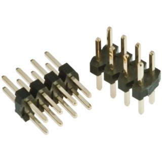 HARWIN M22 Series 2 mm Pitch 8 Contact Straight Through Hole Unshrouded Pin Header M22-2020405