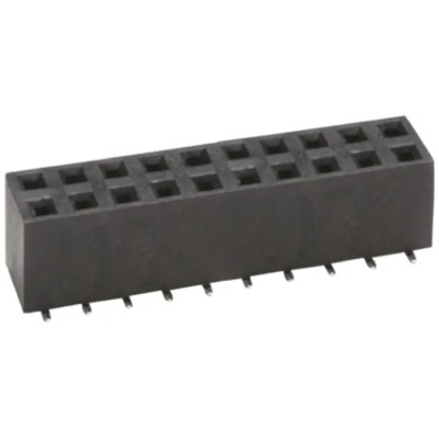HARWIN M20 Series Straight Surface PCB Socket 20-Contact 2 Row 2.54 mm Pitch Solder M20-7871042