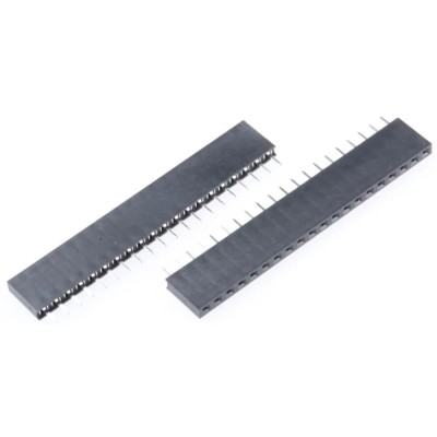 HARWIN M20 Series Straight Through Hole 20-Contact 1 Row 2.54 mm Pitch PCB Socket M20-7822046