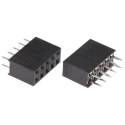 HARWIN M20 Series Straight Through Hole PCB Socket 10-Contact 2 Row 2.54 mm Pitch Solder M20-7830546