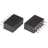 HARWIN M20 Series Straight Through Hole PCB Socket 10-Contact 2 Row 2.54 mm Pitch Solder M20-7830546