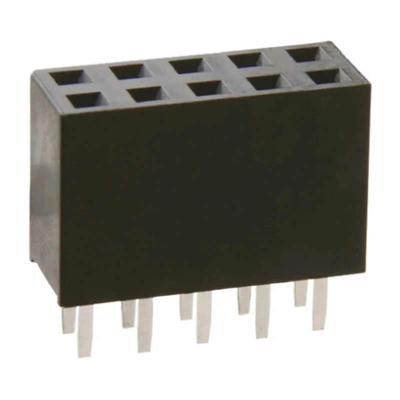 HARWIN M20 Series Straight Through Hole PCB Socket 10-Contact 2 Row 2.54 mm Pitch Solder M20-7830546