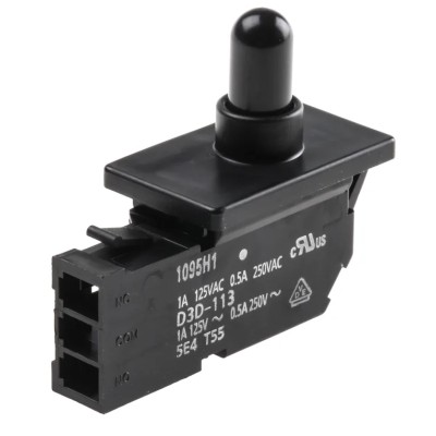 Omron Door Micro Switch SPDT Plunger 500A IP40 -30°C to 60°C 