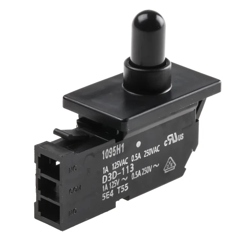Omron Door Micro Switch SPDT Plunger 500A IP40 -30°C to 60°C 
