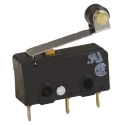 Omron Roller Lever Subminiature Micro Switch, PCB Terminal, 100mA, 30V DC, SPDT, IP40 SS-01GL2-FD