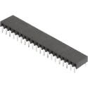 HARWIN M20 Series Right Angle Through Hole PCB Socket 20-Contact 1 Row 2.54mm Pitch Solder Termination M20-7892046