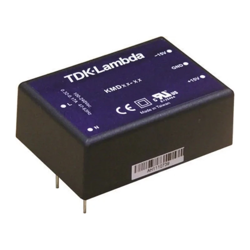 TDK-Lambda KMD40-1212 Switching Power Supply 2 Output 12V DC 40W 375V DC 264V AC PCB Mount KMD40-1212