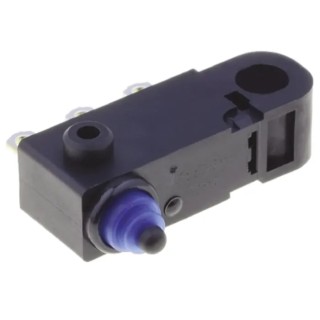 Omron Ultra Subminiature Sealed Pin Plunger Micro Switch, Solder Terminal, 2A Contact Current, SPDT, IP67 D2HW-C201H