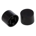 Omron Tactile Switch Cap Black for Series B3W-4000, Series B3F-4000, Series B3F-5000 B32-1610