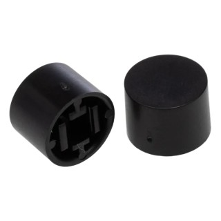Omron Tactile Switch Cap Black for Series B3W-4000, Series B3F-4000, Series B3F-5000 B32-1610