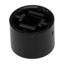 Omron Tactile Switch Cap Black for Series B3W-4000, Series B3F-4000, Series B3F-5000 B32-1610