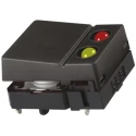Omron Black Tactile Switch Button 6.8 mm SPST 50mA 24 V dc Through Hole B3J-5100