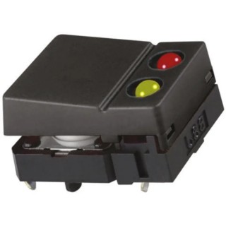 Omron Black Tactile Switch Button 6.8 mm SPST 50mA 24 V dc Through Hole B3J-5100