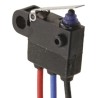 Omron Ultra Subminiature Sealed Hinge Lever Micro Switch, Pre-Wired Terminal, 2A, SPST, IP67 D2HW-C213M