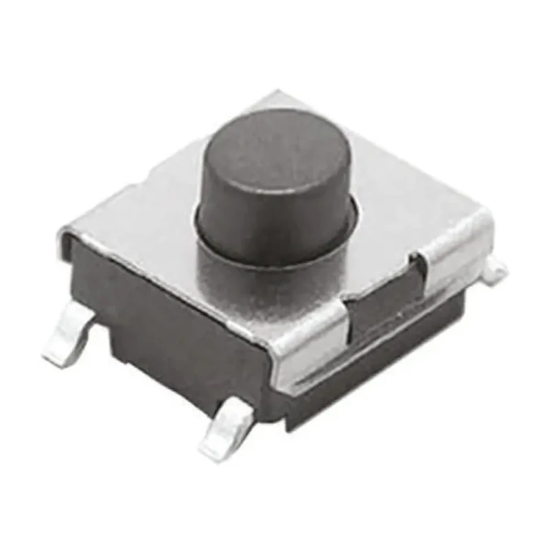 Omron Tactile Switch Plunger 0.5 mm SPST 50mA 250 V AC 24 V DC Through Hole B3FS-1000P