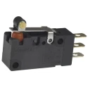 Omron Micro Switch with Short Roller Lever Actuator, Solder Terminal, 100mA Contact Current, SPDT, IP67 D2VW-01L2A-1(CHN)