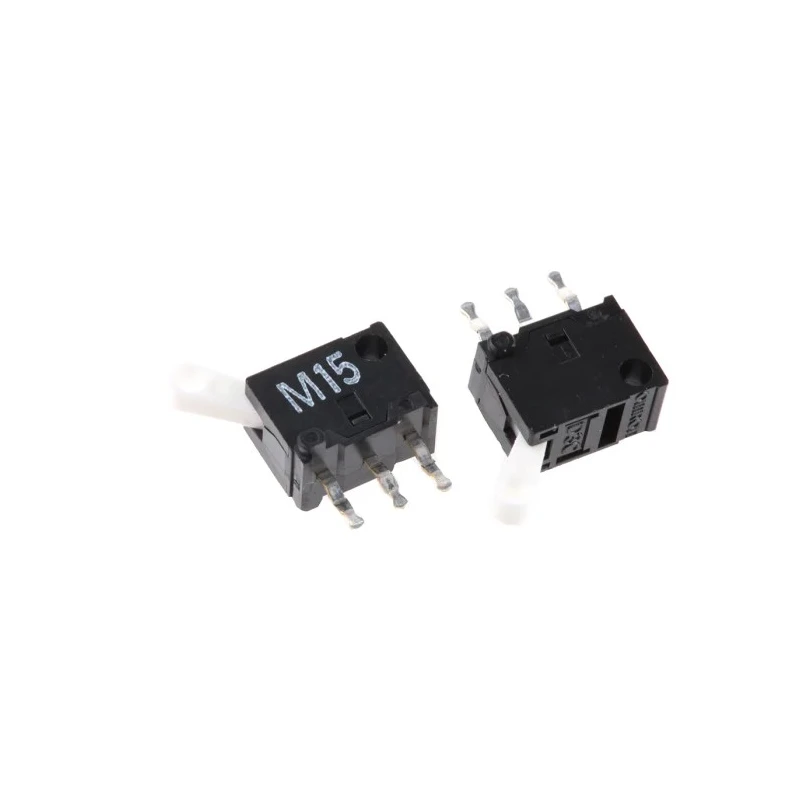 Omron Subminiature Micro Switch SPDT, Lever Actuator, Silver Plated Contacts, 100mA, 8x6x4.2 mm D3C-2210