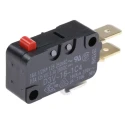 Omron Pin Plunger Micro Switch, Tab Terminal, 16A Current, SPDT Contact, Miniature, IP40 Rated D3V-16-1C4