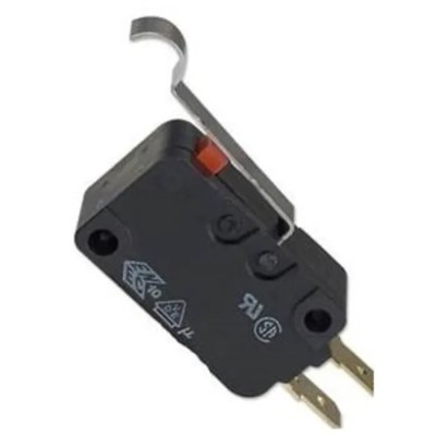 Omron Miniature Micro Switch Simulated Roller Lever, Solder Tab Terminal, 16A, 1 NF Contact, IP40 D3V-164-2A5