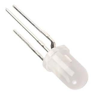 Kingbright 10 mm Through Hole Multi-Colour LED with Green and Red LEDs, 2 V Forward Voltage, 30mA Current, Clear L-819EGW