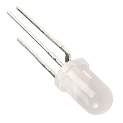 Kingbright 10 mm Through Hole Multi-Colour LED with Green and Red LEDs, 2 V Forward Voltage, 30mA Current, Clear L-819EGW
