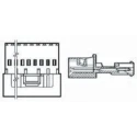 TE Connectivity 6-Way IDC Connector Female for Cable, 1 Row 3-647002-6