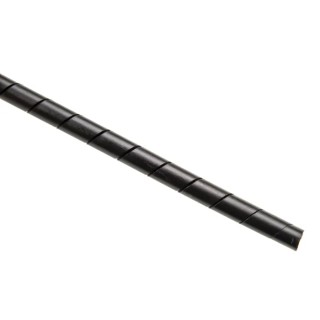 HellermannTyton Spiral Cable Wrap Polyethylene, 20 mm Max Bundle Diameter, 30 m Length 161-41101 SBPE4-PE-BK