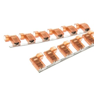 TE Connectivity Ultra-Fast .187 Red Insulated Female Spade Connector Crimp 4.75 x 0.81 mm Tab Size 2-520336-2