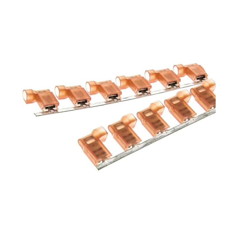 TE Connectivity Ultra-Fast .187 Red Insulated Female Spade Connector Crimp 4.75 x 0.81 mm Tab Size 2-520336-2