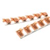 TE Connectivity Ultra-Fast .187 Red Insulated Female Spade Connector Crimp 4.75 x 0.81 mm Tab Size 2-520336-2