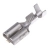 TE Connectivity FASTON .250 Black Uninsulated Female Spade Connector Crimp 6.35 x 0.8 mm Tab Size 20 AWG to 14 AWG 170032-5