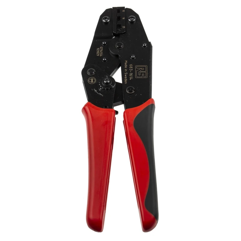 RS PRO Hand Crimp Tool for Wire End Sleeves 230mm Overall Length Model 683-1614