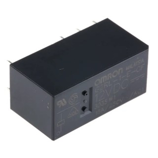 Omron Power Relay PCB Mount SPDT 12V DC Coil 16A Switching Current G2RL-1-E-CF DC12