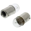 RS PRO Incandescent Clear Indicator Light 12V 1.92W 160mA BA9S Base T9 Lamp 10000h BA9S