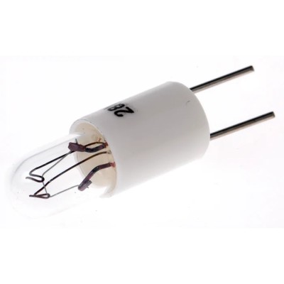 RS PRO Bi-Pin Indicator Light, Clear Lens, 28V, 40mA, 20000h Lifespan 577-522