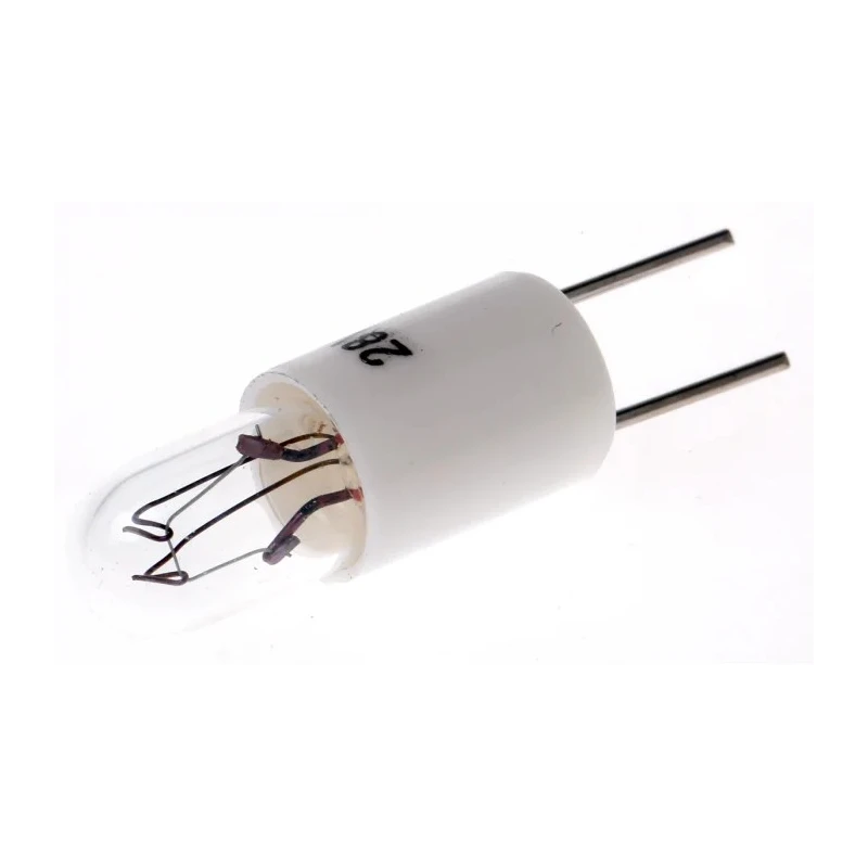 RS PRO Bi-Pin Indicator Light, Clear Lens, 28V, 40mA, 20000h Lifespan 577-522