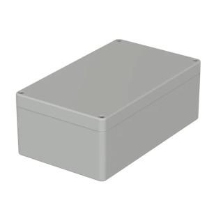 Bopla Euromas Series Light Grey Polycarbonate Enclosure IP66 IK07, 75 mm x 200 mm x 120 mm 02221000